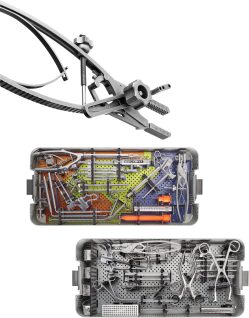 Arthroscopic Latarjet – Bone block Tray